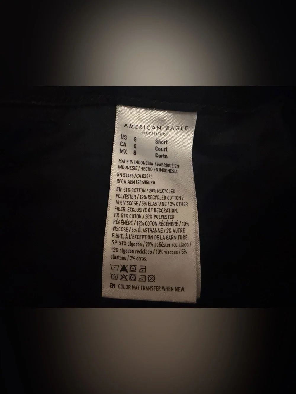 NWOT Black AE Jeggings